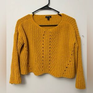 Cozy Yellow Sweater